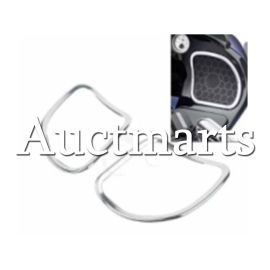 Chrome Front Speaker Trim For Harley Davidson Touring  | Auctmarts